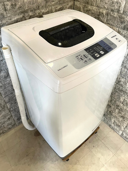 HITACHI 日立全自動電気洗濯機 NW-50B 2017年製 5.0kg - 不用な家具 