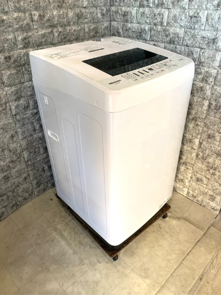 N-1462] ハイセンス 洗濯機 2021年製 4.5Kg 配送＆設置込み Hisense HW-