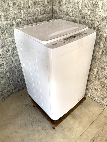 Hisense(ハイセンス) 全自動洗濯機 HW-E5504 2022年製 5.5㎏ - 家電 