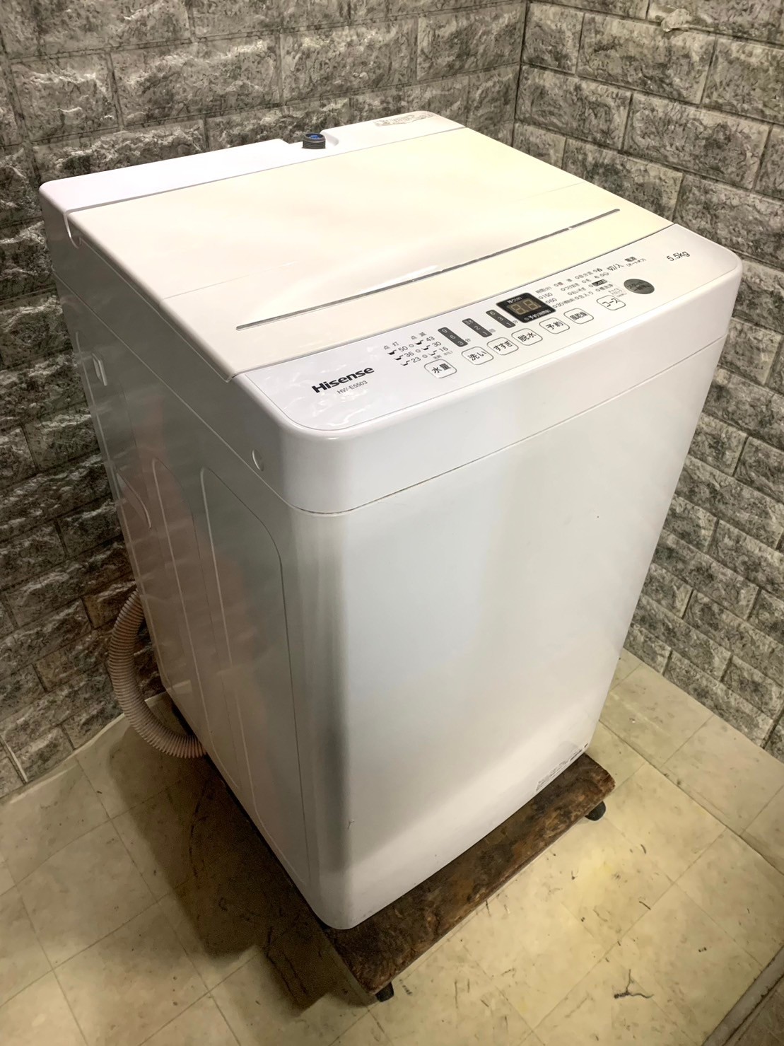 Hisense 全自動洗濯機 HW-E5503 5.5kg - 家電買取査定なら株式会社カイトル 