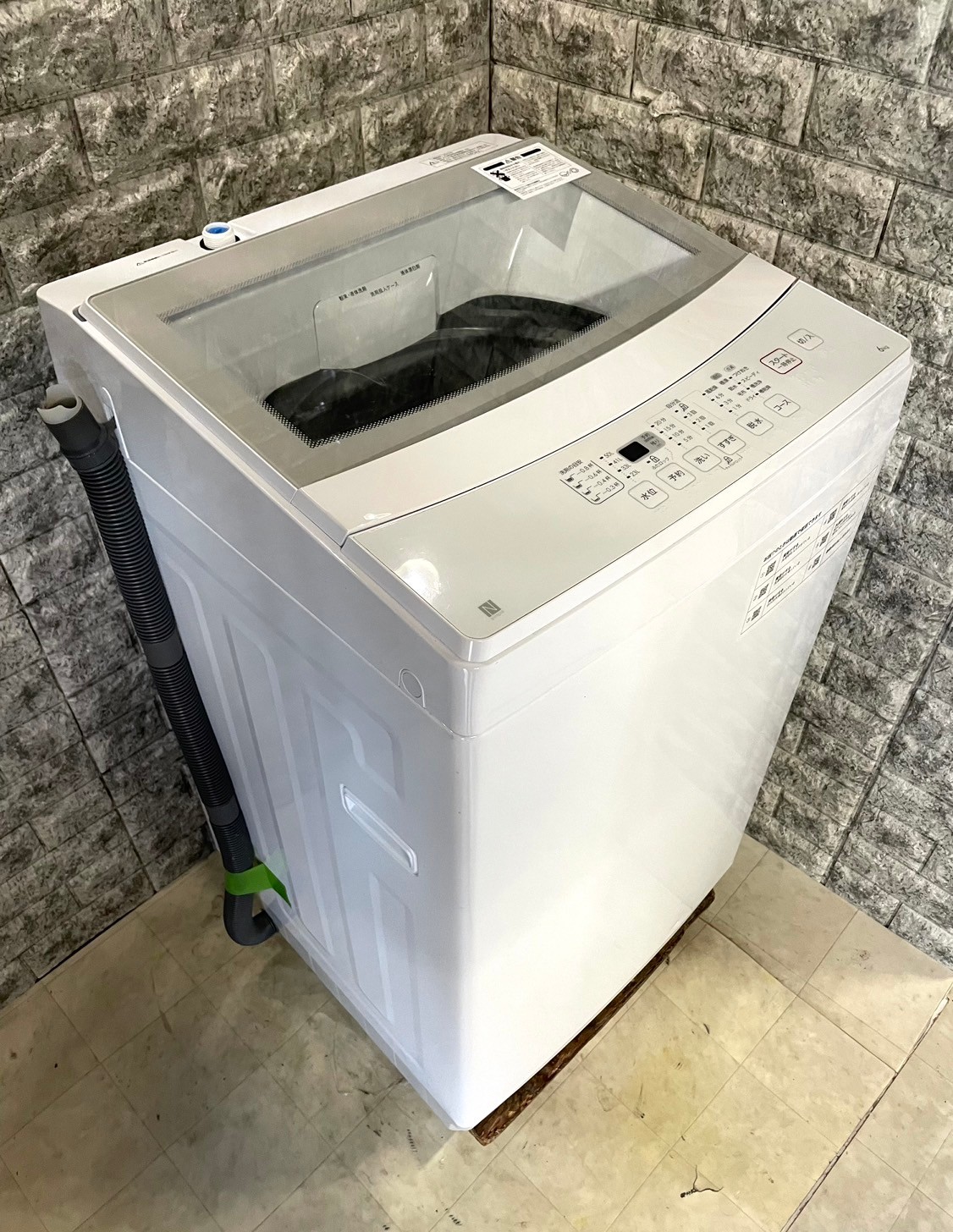出張買取】ニトリ 洗濯機 NTR60 2022年製 6.0kg 無料査定 - 家電買取 