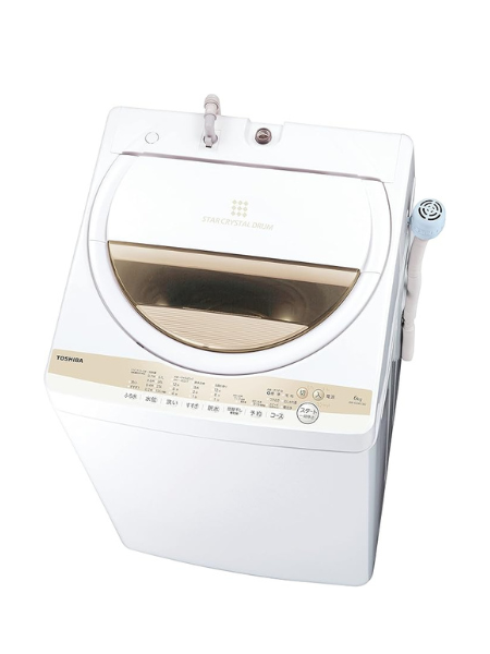 東芝（TOSHIBA）タテ型全自動洗濯機 AW-6G8 2019年製 - 家電買取査定 
