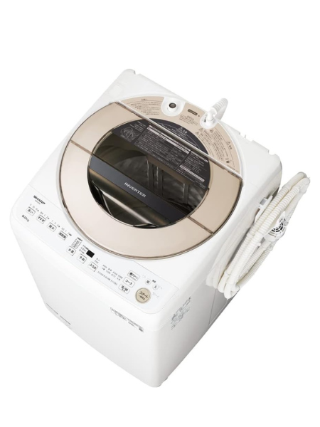 SHARP（シャープ） タテ型全自動洗濯機 ES-GV9G 2022年製 - 家電買取 