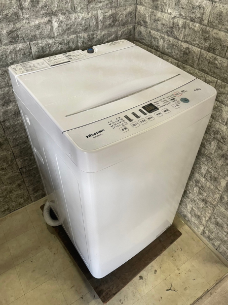 Hisense 全自動電気洗濯機 HW-E4503 【公式通販】