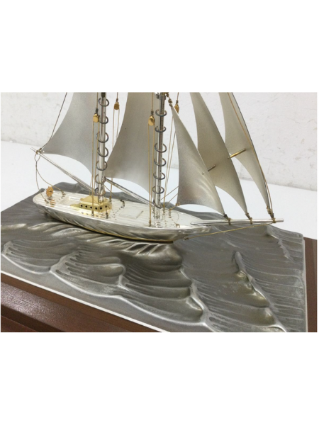 神奈川 大和市 出張買取 関工芸 銀ヨット 【960 STERLING seki】 - 5