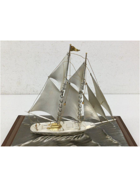 神奈川 大和市 出張買取 関工芸 銀ヨット 【960 STERLING seki】 - 2