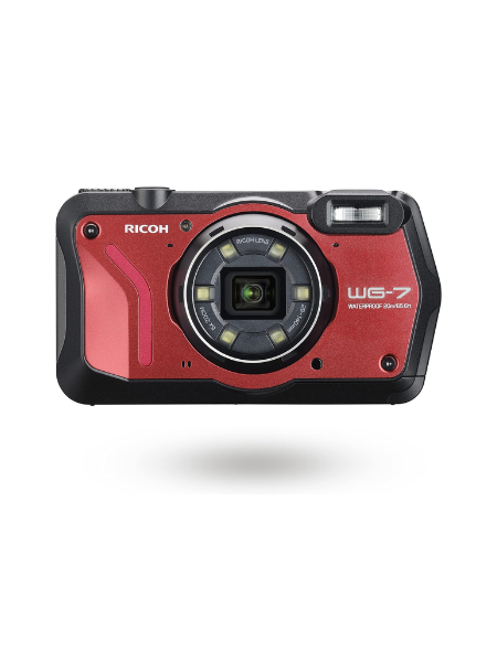 リコー(RICOH) 防水デジタルカメラ RICOH WG-7 レッド - 家電買取査定 