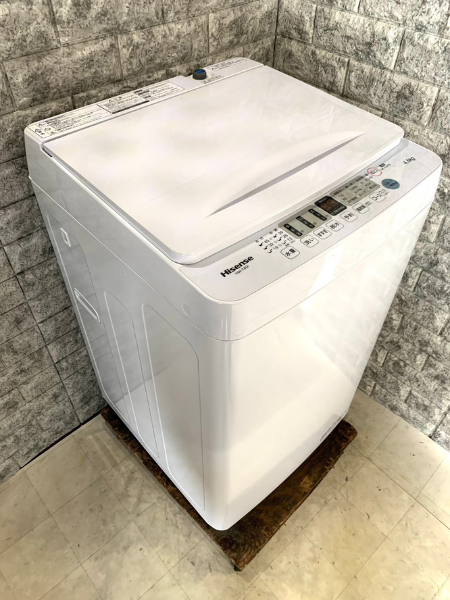 美品】Hisense 洗濯機 57L 使用1年 HW-G75A 使用1年