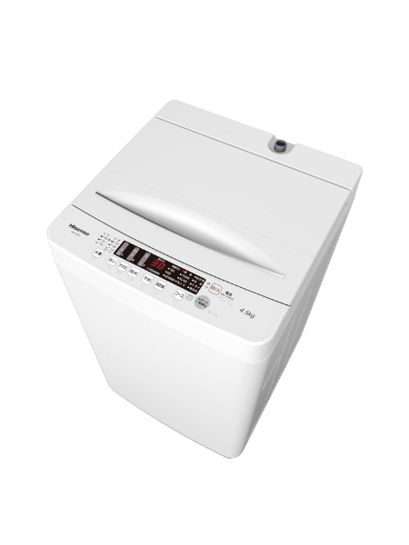 ハイセンス 縦型洗濯機 HW-K45E 2020年製 - 家電買取査定なら株式会社 
