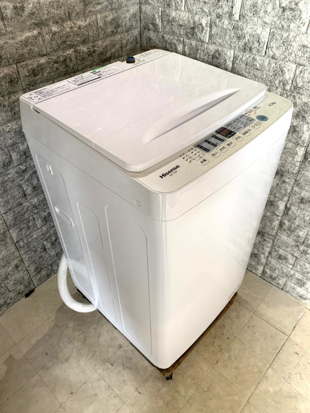 埼玉 所沢市 出張買取 ハイセンス 洗濯機 2022年製 【HW-T45F】 - 家電 