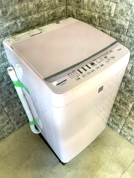 奈良 大和郡山市 ハイセンス 洗濯機 出張買取 2019年製｜HW-G55E5KP 