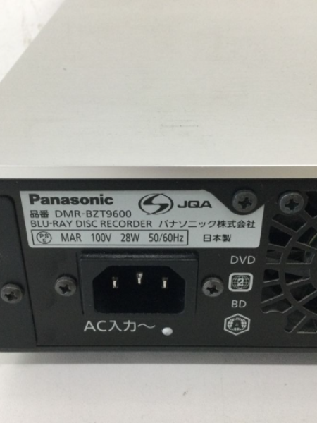 東京 新宿区 パナソニック Blu-rayレコーダー 買取｜DMR-BZT9600 - 5