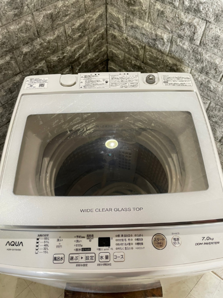 東京 渋谷区 アクア 洗濯機 出張買取 2019年製 ｜AQW-GV70H - 家電買取 