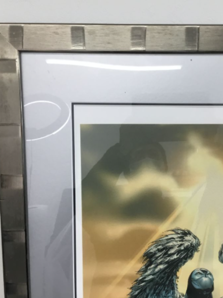 兵庫 尼崎市 SPAWN サイン入りリトグラフ 出張買取｜限定9/145 額装付 - 4