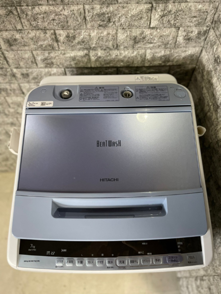 大阪 河内長野市 日立 洗濯機 出張買取 2019年製｜BW-V70C - 2