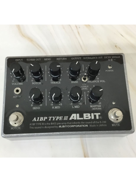 アルビットのベースプリアンプ「A1BP TYPE III」を出張買取｜埼玉 三郷市-1