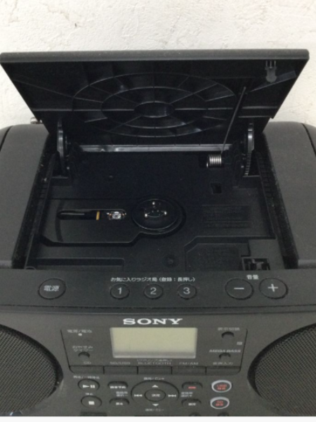 ソニーのCDラジオ「ZS-RS81BT」を出張買取｜録音対応 愛知 春日井市 - 2