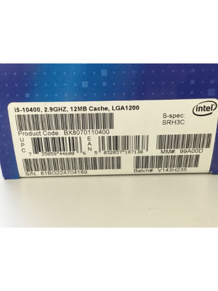 インテル Core i5 CPUの「i5-10400」を出張買取｜愛知 豊明市 - 5