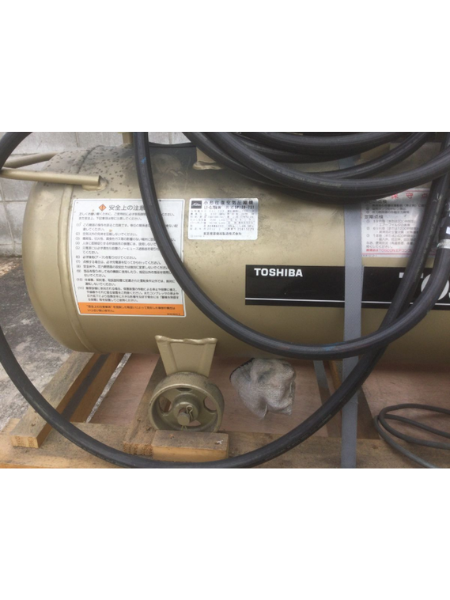 東芝 TOSCONのコンプレッサー「SP10D-7S1」を出張買取｜三重 四日市市 - 2