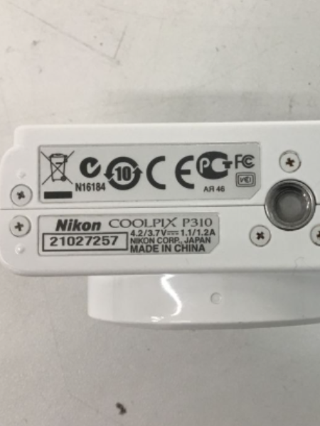 ニコンのコンパクトデジタルカメラ「COOLPIX P310」出張買取｜東京 大田区 - 4