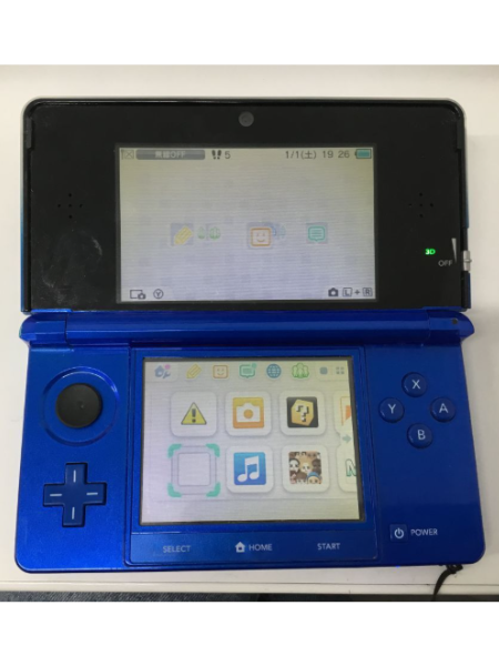 任天堂の3DS 本体「CTR-001」を出張買取｜コバルトブルー 愛知 東海市 - 2