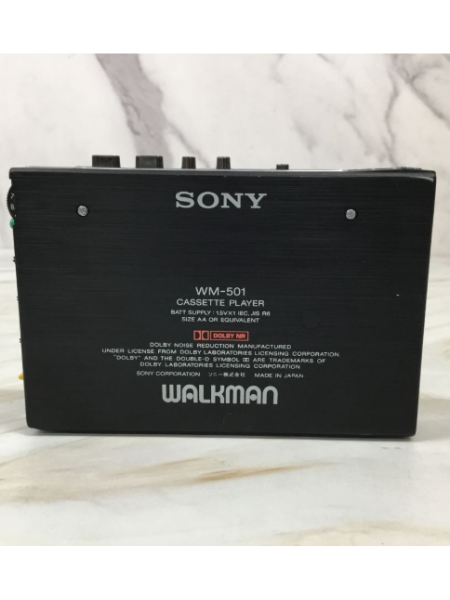 ソニーのカセットプレーヤー ウォークマン「WM-501」を出張買取｜愛知 常滑市 - 5
