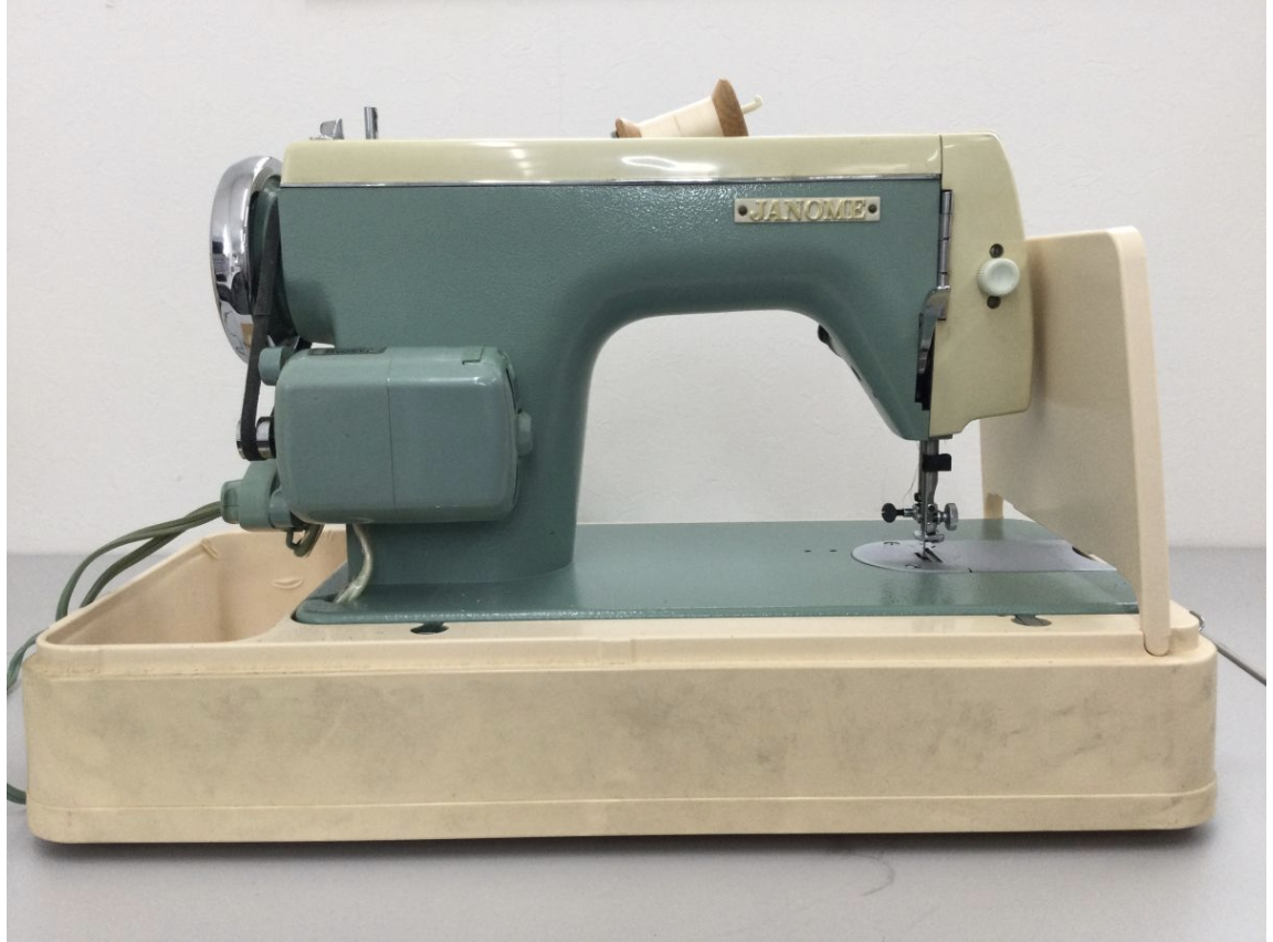買取実績】JANOME（ジャノメ）ミシン MODEL 366 足踏みペダル付き 