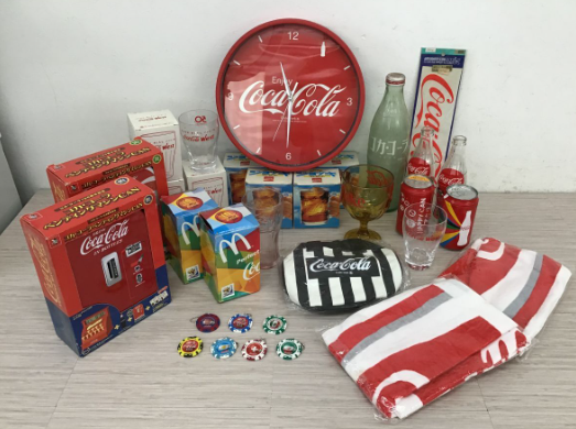 買取実績】東京都府中市 コカ・コーラ（Coca-Cola）グッズまとめセット 