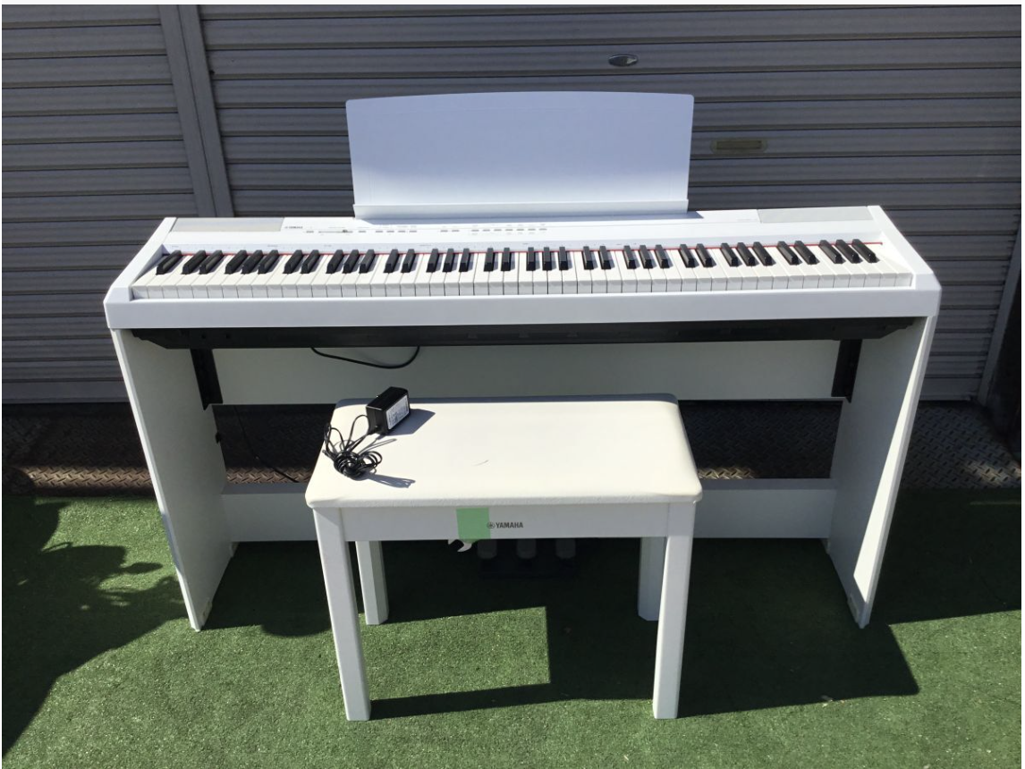 買取実績】YAMAHA（ヤマハ）電子ピアノ P-105 WH 2015年製 / ペダル 