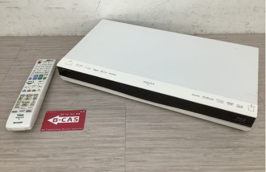 買取実績】東京都羽村市 SHARP（シャープ）AQUOS ブルーレイディスク 