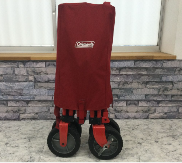 【買取実績】大阪府茨木市 Coleman（コールマン）アウトドアワゴン キャリーワゴン 2000021989 レッド - 4