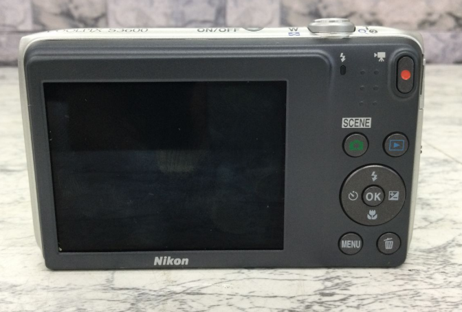 【買取実績】大阪府茨木市 NIKON（ニコン）COOLPIX（クールピクス）S3600 コンパクトデジタルカメラ シルバー - 2