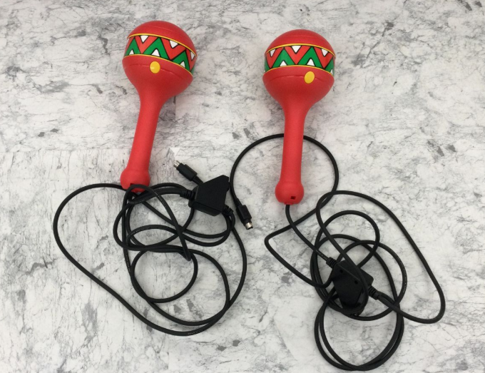 【買取実績】大阪府高槻市 SEGA（セガ）ドリームキャスト HKT-9700 / サンバDEアミーゴ マラカスコントローラー付き - 3