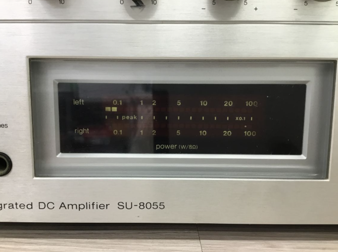 【買取実績】大阪府岸和田市 Technics（テクニクス）プリメインアンプ SU-8055 Stereo Integrated DC Amplifier - 3