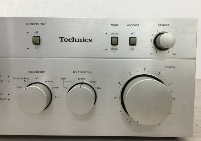 【買取実績】大阪府岸和田市 Technics（テクニクス）プリメインアンプ SU-8055 Stereo Integrated DC Amplifier - 2