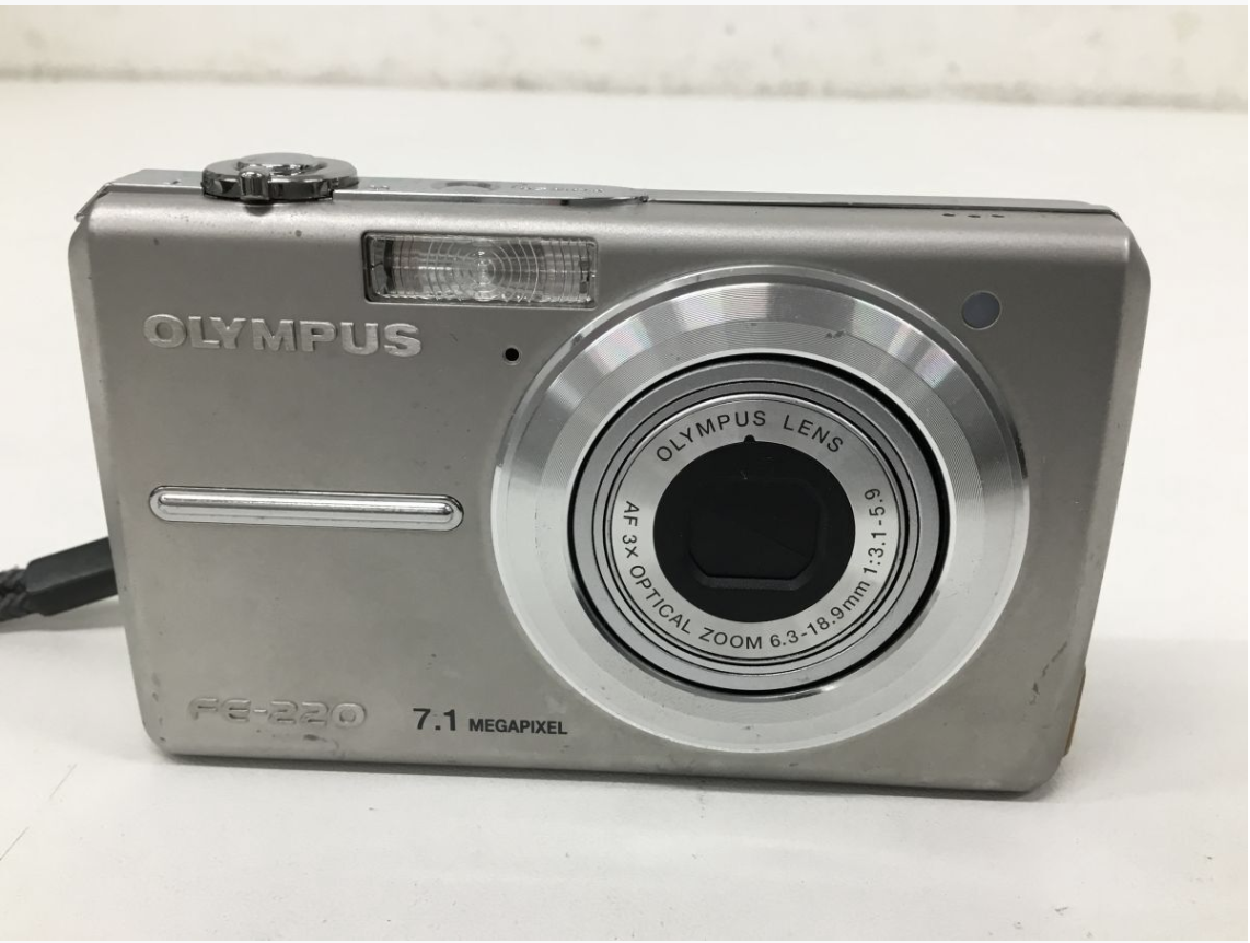 【買取実績】寝屋川市にて OLYMPUS（オリンパス）FE-220 コンパクトデジタルカメラをお買取しました！ - 2