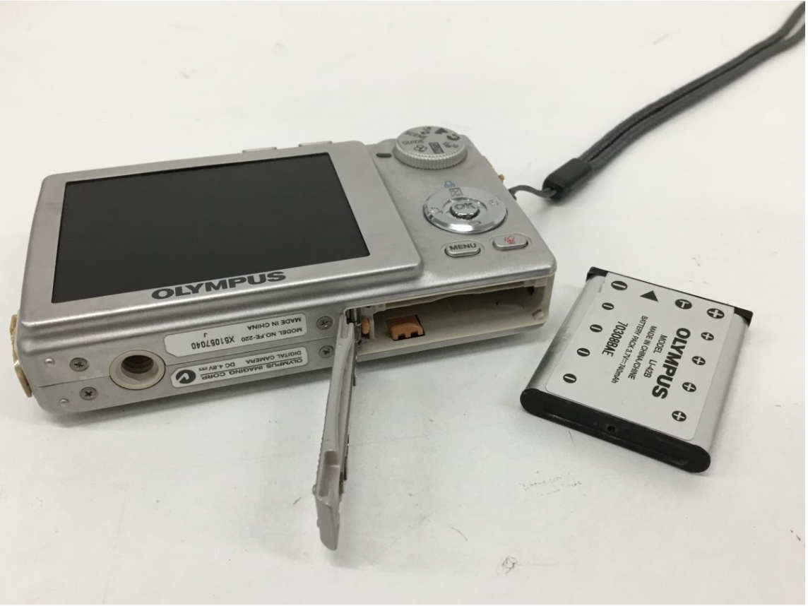 【買取実績】寝屋川市にて OLYMPUS（オリンパス）FE-220 コンパクトデジタルカメラをお買取しました！ - 3