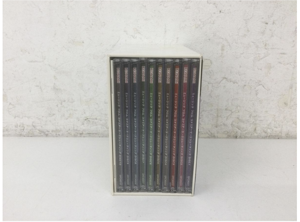 【中古買取実績】CD KONAMI ミュージックフロム コナミアーケードシューティング 10枚組 GFCA-501〜510 - 3