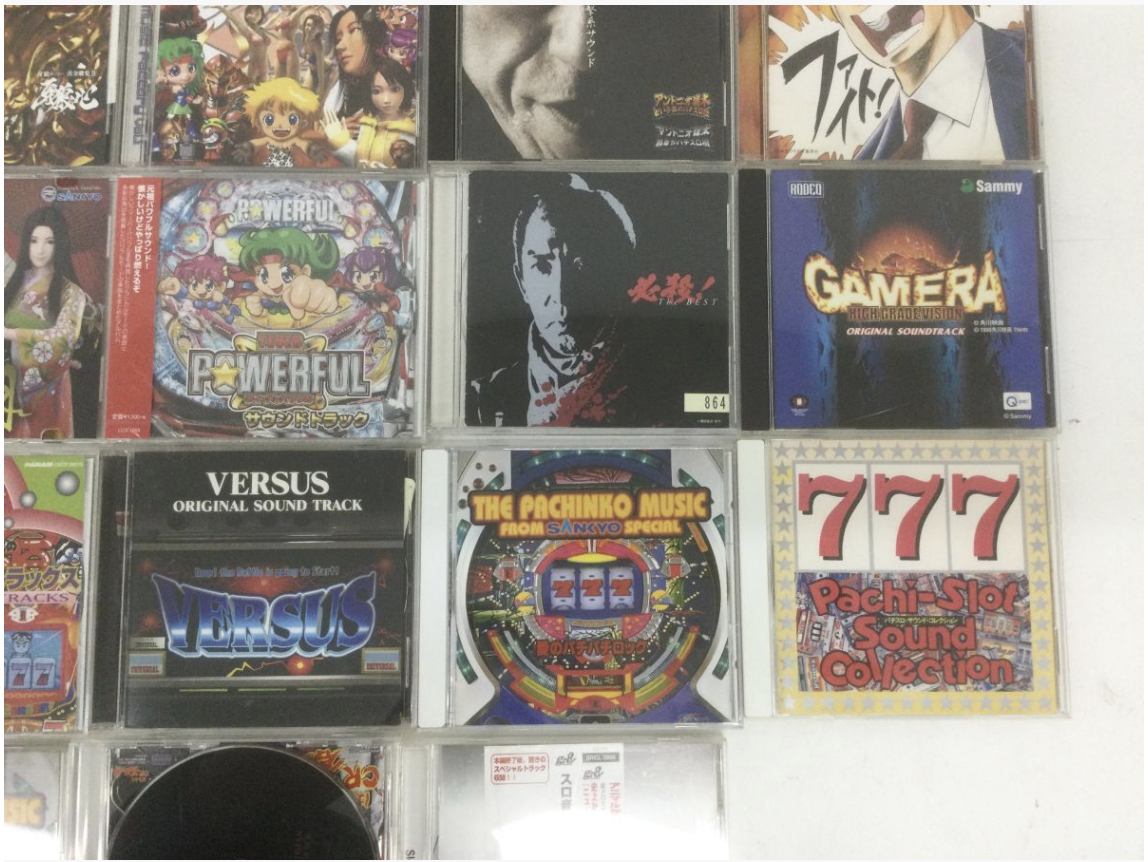 【中古買取実績】CD パチンコ・スロット サウンドトラック ミリオンゴッド／冬のソナタ／花の慶次／海物語／北斗の拳 ほか 34枚セット - 3