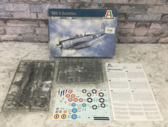【買取実績】大阪府交野市 マインクラフト B-24L リベレーター＆ITALERI SBD-5 ドーントレス プラモデル 未組立2個セット - 3