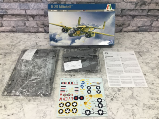 【買取実績】大阪府交野市 タミヤ × ITALERI B-25 ミッチェル No.2650 1/48 プラモデル 未組立品 - 2