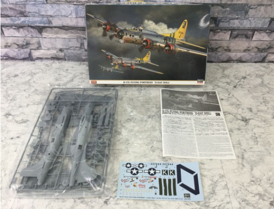 【買取実績】大阪府四條畷市 HASEGAWA（ハセガワ）B-17G フライングフォートレス “D-DAY DOLL” 未組立品 プラモデル - 2