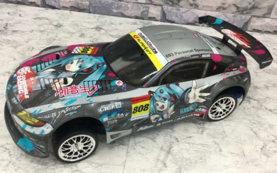 【買取実績】大阪府四條畷市 TAMIYA（タミヤ）初音ミク Studie GLAD BMW Z4 1/10 XBシリーズ 稼働品 - 2