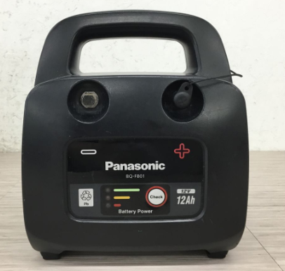 【買取実績】大阪府大東市 Panasonic（パナソニック）バッテリーパック BQ-FB01 12Ah ＆ 充電器 BKX1154 稼働品 元箱付き - 2