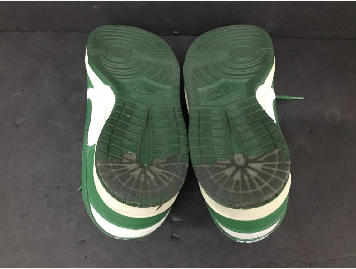 【買取実績】NIKE ナイキ DUNK LOW ダンク ロー スニーカー サイズ29cm 緑×白 2002年製 メンズ - 4