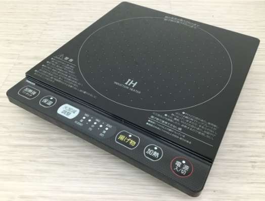 【買取実績】大阪府泉佐野市 YAMAZEN（山善）IH調理器 YEP-CS140 ブラック 2023年製 取扱説明書付き - 2