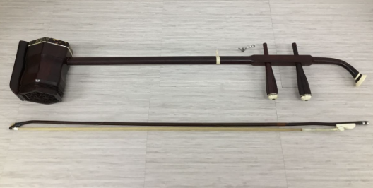 【買取実績】大阪府泉佐野市 中国民族楽器 二胡 六角胴 蛇皮 蘇州民族楽器一廠製 ケース付き - 2