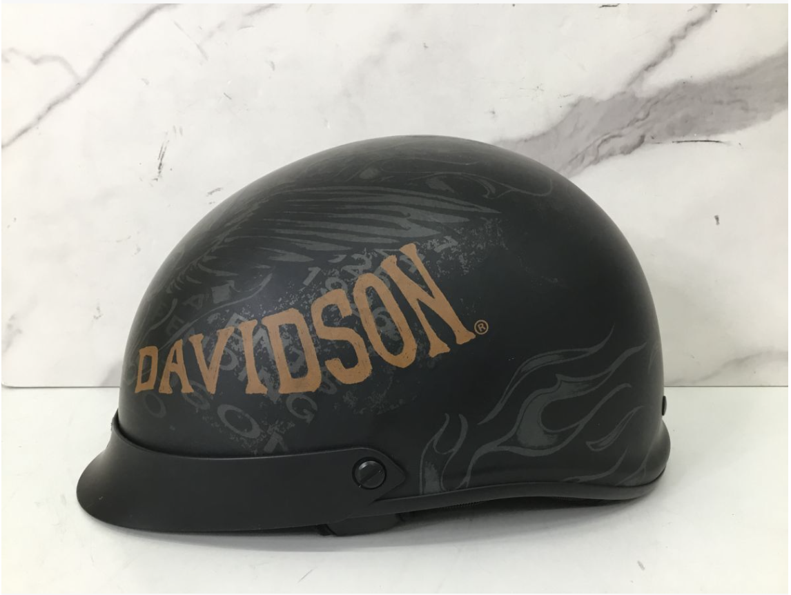 【買取実績】HARLEY-DAVIDSON ハーレーダビッドソン HD-J02 DOT ハーフヘルメット ULTRA LIGHT Lサイズ 59-60cm No.128 ブラック 2016年製 - 2