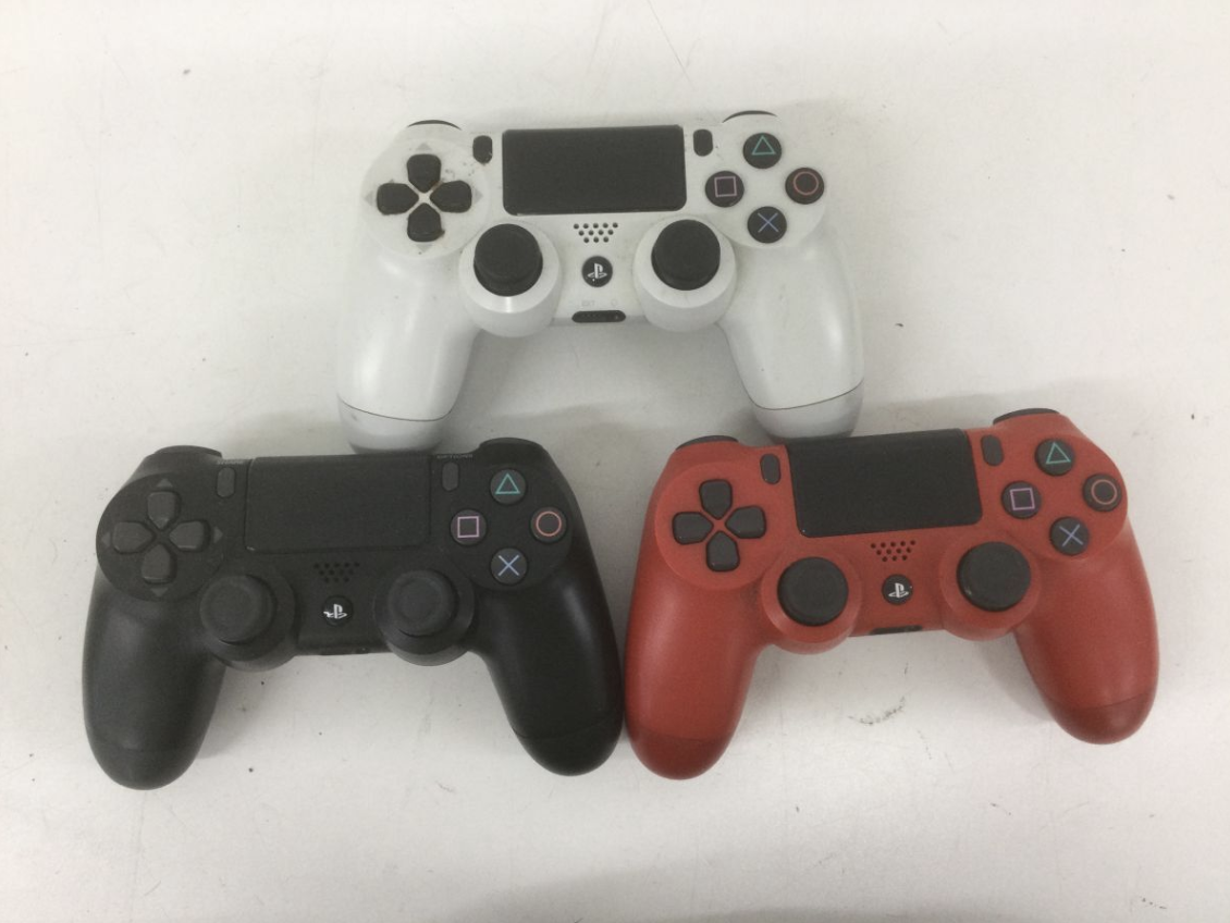 【買取実績】SONY ソニー PlayStation4 CUH-1100A 本体（ホワイト）＋ コントローラー3個セット - 3