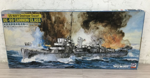 【買取実績】大阪府松原市 PIT-ROAD 米国海軍護衛駆逐艦 DE-99カノン級／DE-339ジョンC.バトラー級 1/700 プラモデル 未組立品 - 2